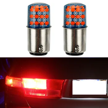 

Strobe LED Lights Blinking Brake Parking 360 Degrees Bulbs Accessories