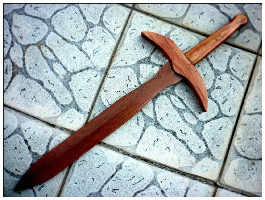 

Children's Birthday Toys Bamboo Sword Weapon Stage Props Show Gifts Exercise Bamboo Sword