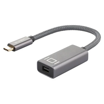 

USB C To Mini DisplayPort(4K@60Hz), Thunderbolt 3 To Display Port Cable Support 4K Compatible with Pro 2017/2016/Pro and