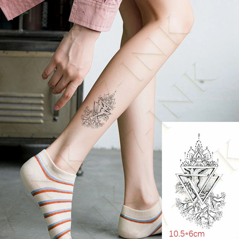 simple tattoo, thigh tattoo and tattoos - image #6504450 on Favim.com