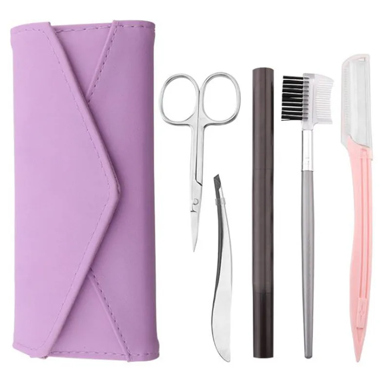 Professional Eyebrow Razor Trimmer Epilateur Sourcil Sharp Makeup Scissor Eyebrow Tweezer Eyebrow Shaping Face Hair Removal Tool