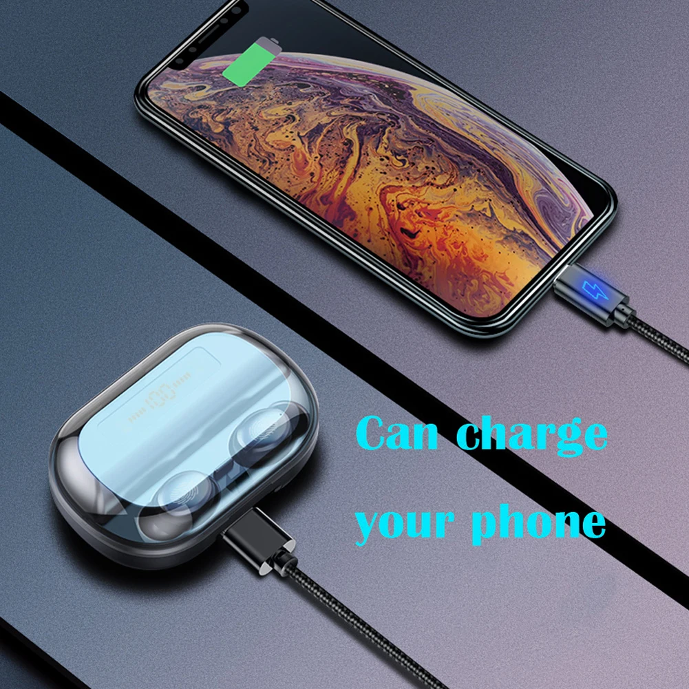 Новые беспроводные мини наушники Bluetooth для Android IOS с сенсорным управлением