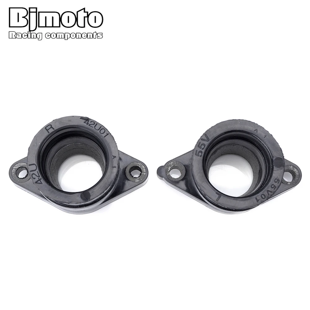 BJMOTO для Yamaha TT350 TT 350 1986-1987 XT350 XT 350 1985-2000 карбюраторный коллектор интерфейс КАРБЮРАТОР впускной трубы адаптеры изолятор разъем 42U-13596-01-00 42U135960100 55V-13586-01-00 55V135860100