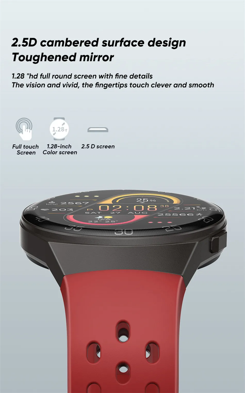 LIGE 2022 New Smart Watch Women Men Activity Tracker Heart Rate Sphygmomanometer Waterproof Women Smartwatch For Android IOS