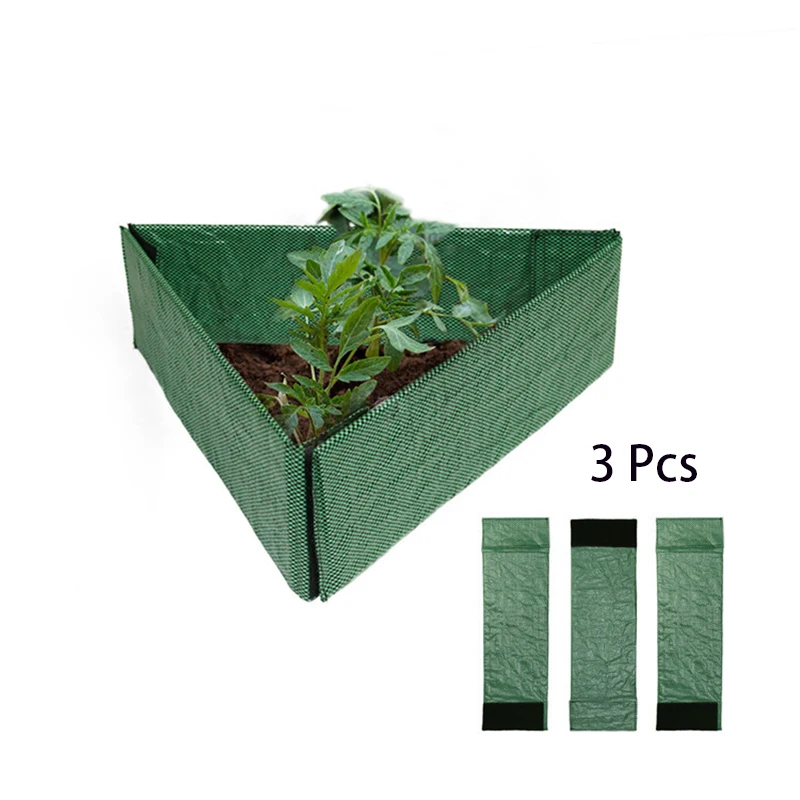 The Lakeside Collection Raised Garden Bed Set for Vegetable and Flower Gardening
