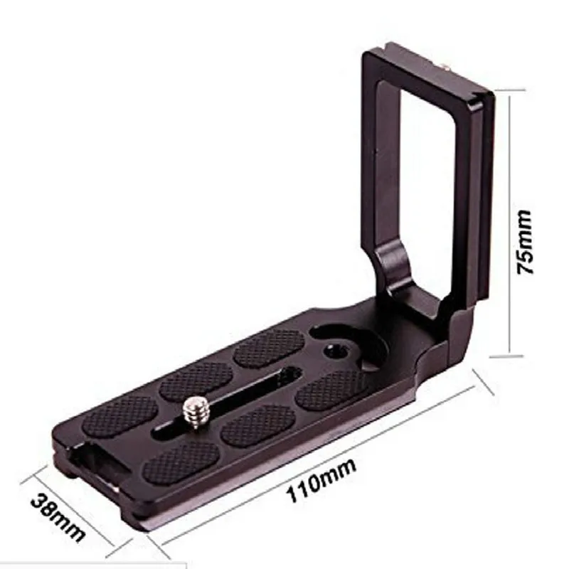 MPU-105L головка штатива универсальная плоскогубцы пластина выпуска L кронштейн для Nikon D7200 D5200 D800 D750 D610 DSLR камеры