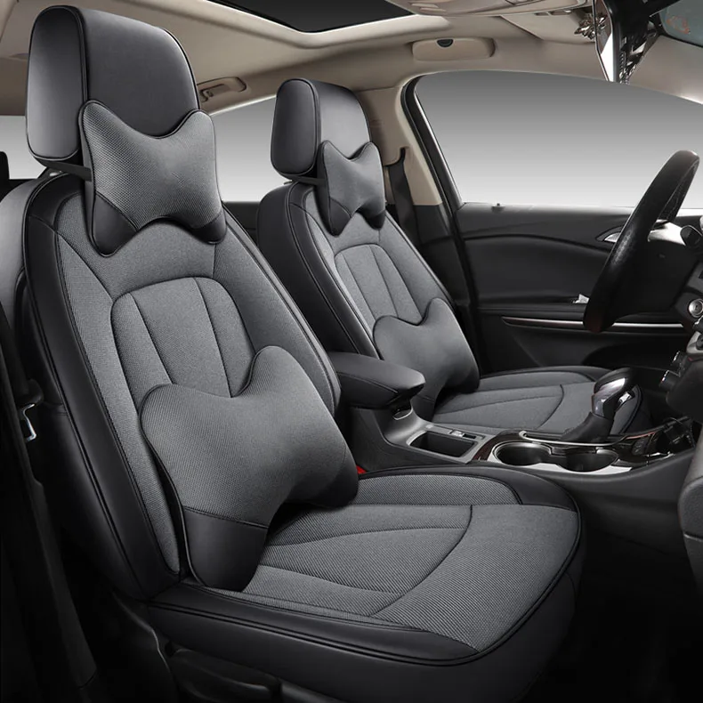 Набор кожаных чехлов на автомобильные сиденья для lincoln mkc mkx mkz navigator ls все