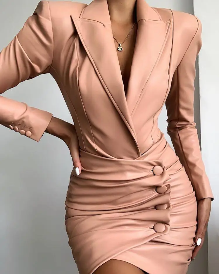 

Luxury Runway Catwalk Winter Fashion Sexy Long Sleeve Women Dress 2019 Designer Fashion Night Club Party Dress Vestido