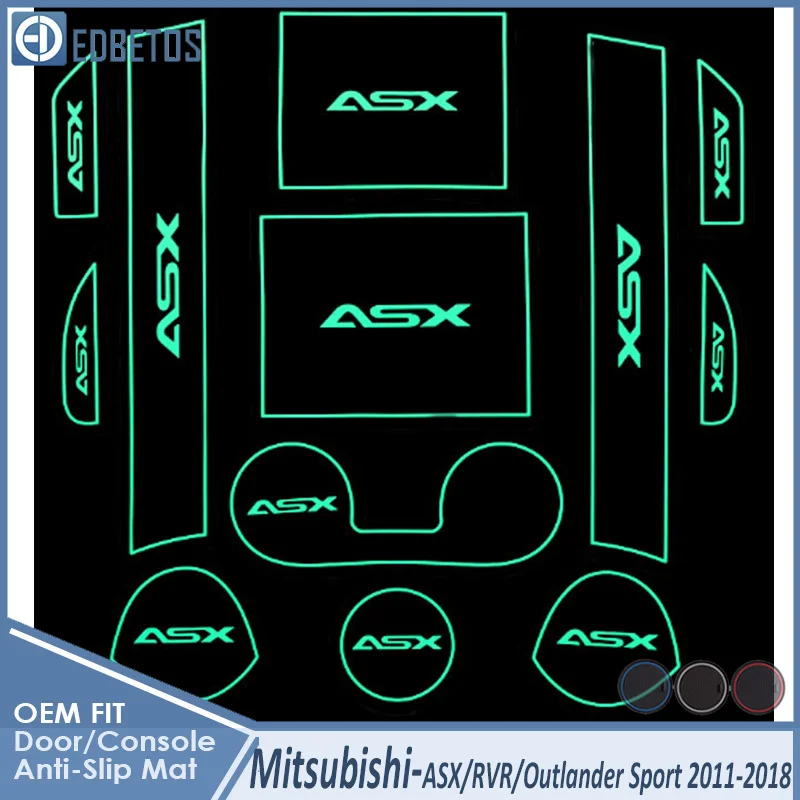 Автомобильный гаджет для Mitsubishi ASX 2011 2012 2013 RVR Outlander спортивные аксессуары гелевая накладка резиновые ворота