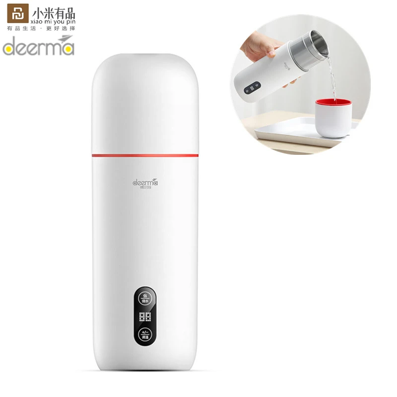 Deerma Dem-dr035 Smart Electric Kettle 350ml Portable Electric Water Cup  Touch Control Drinkware Thermos From Xiaomiyoupin - Electric Kettles -  AliExpress