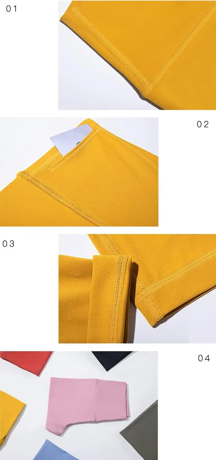 Штаны до середины икры с высокой талией леггинсы для занятий йогой женские