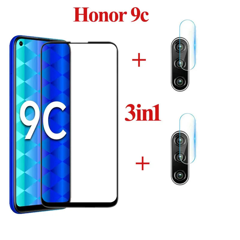 

6.39'' inch Tempered Glass for Honor 9c Camera Film huawei Y7P Screen Protector Huawei p40lite E Glasses Honor9c 9 C Glass