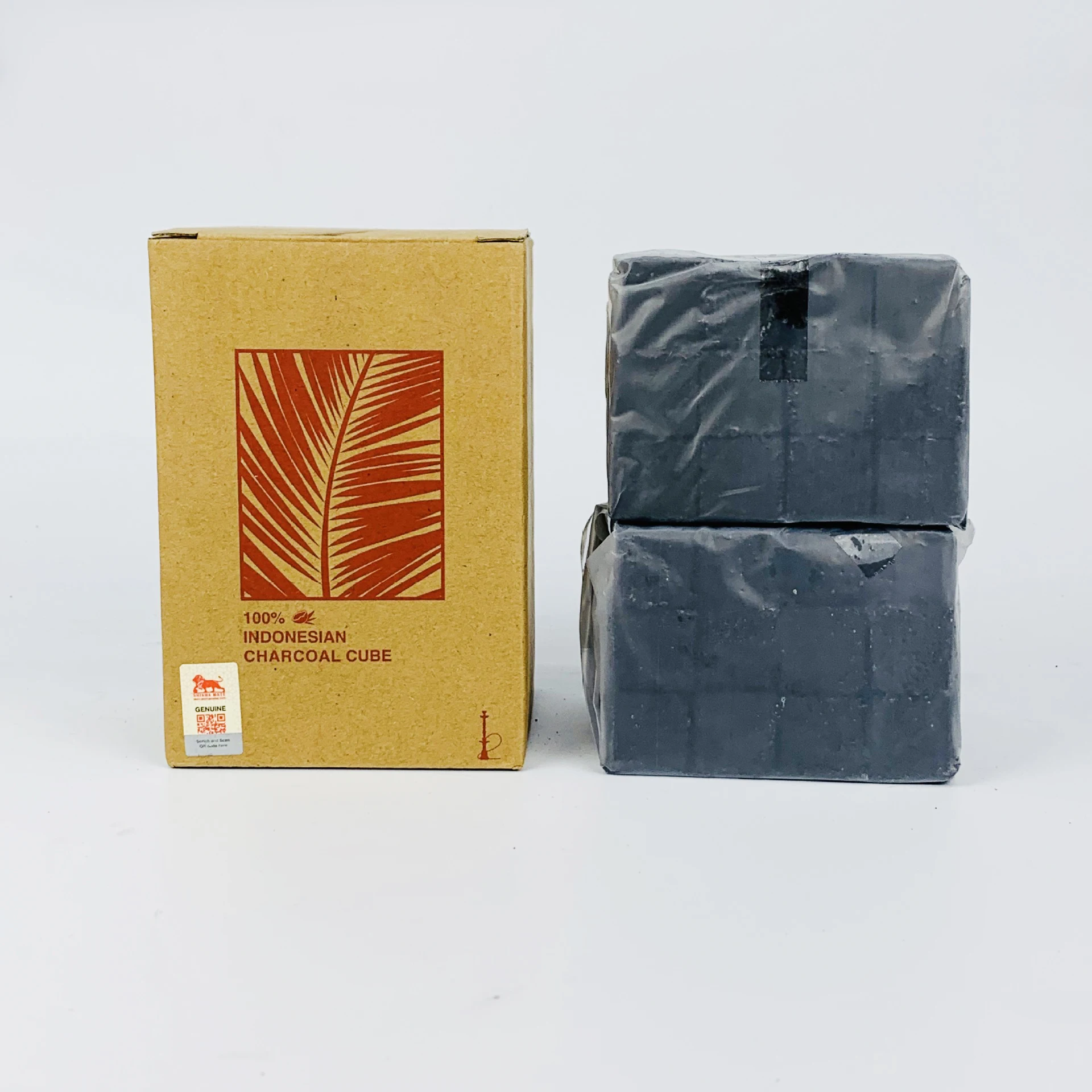 1 коробка кальяна мате Кокосовая оболочка уголь для кальяна Кальян Chicha Sheesha Faham большой размер Индонезийский уголь куб 72 шт./96 шт