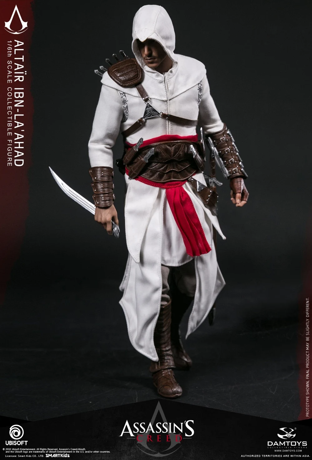 1:6 масштаб фигурка кукла Assassin's Creed белый ассасин Альтаир 1" фигурка Коллекционная кукла пластиковая модель игрушки