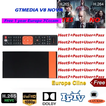 

Gtmedia V8 Nova DVB-S2 Satellite TV Receiver Built in Wifi Full HD with 2year 6line cccam satellite tv receiver freesat Receptor