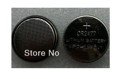 10 шт./партия 3 в cr2477 lithium-mno2 Li-mn батарейки в форме таблетки монетница батарея превосходного качества
