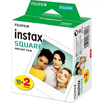 

20 - 100 Sheets for Fujifilm Instax SQ10 SQ6 SQ20 Film White Instant Photo Paper For Fuji Instax SQ10 SQ6 SP-3 SQ20 Camera