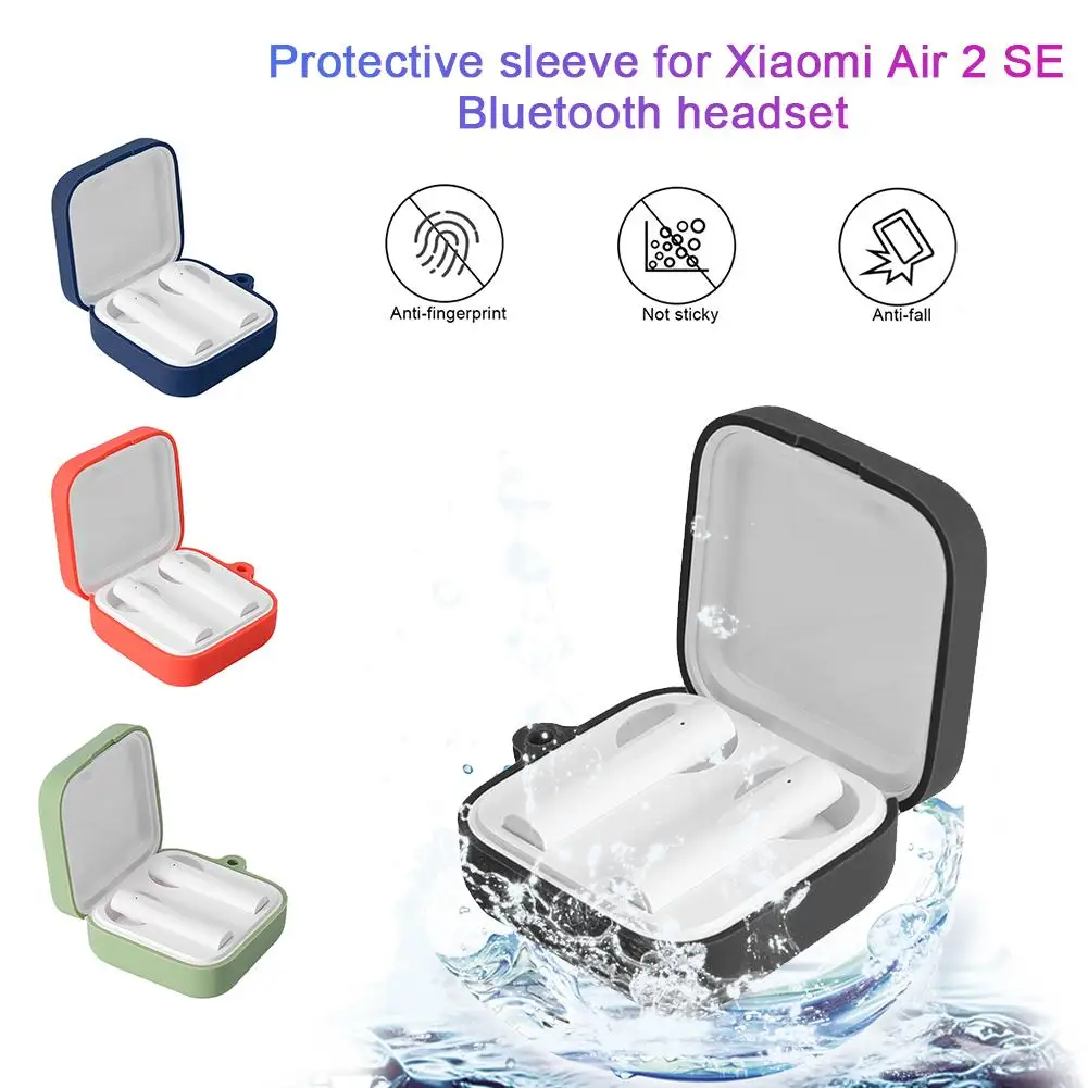 Multicolor Silicone Protection Case Portable Headset Protector For Xiaomi Air 2 SE | Электроника