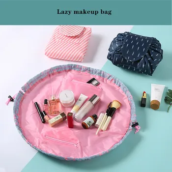 

Storage bag cosmetic bag professional drawstring cosmetic box ladies travel makeup storage bag desktop storage bag cosmetics