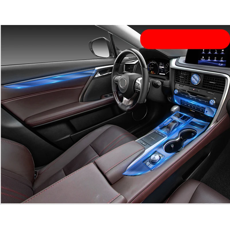 

Lsrtw2017 TPU Car gear door dashboard Film Protective Sticker for Lexus RX RX200 RX300 RX450H 2017 2018 2019 2020 anti-scratch