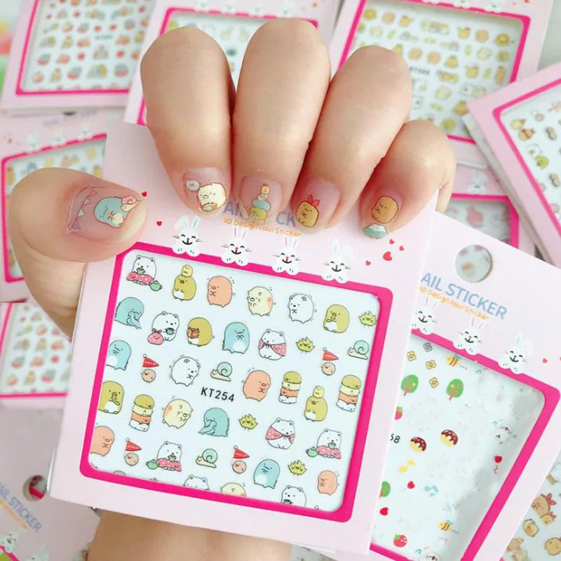 Стикеры для самостоятельной сборки Sumikko Gurashi пингвин кот водные переводные