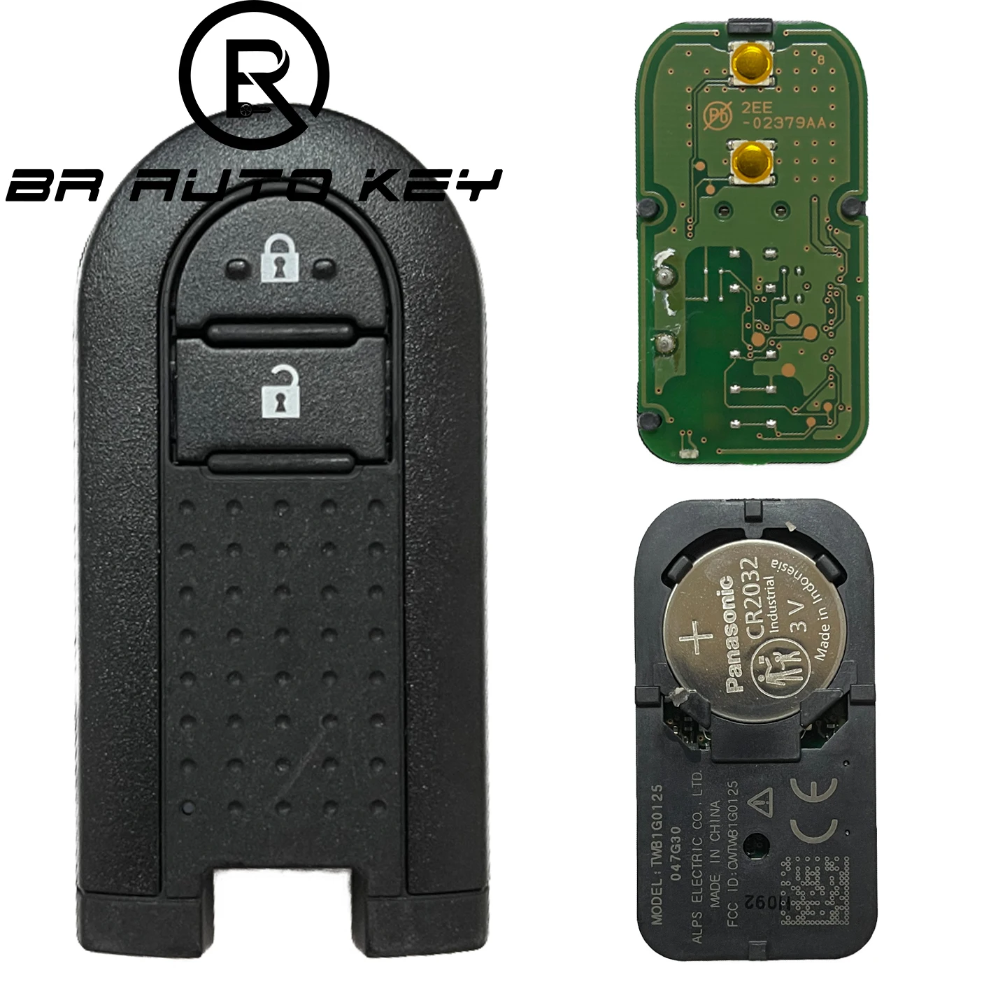 OEM Smart Remote Car Key Fob For Toyota Rush Avanza TankTerios Wigo 2016-2020 2 Buttons 433MHz HIATG 3 ID47 TWB1G0249 89994B0020