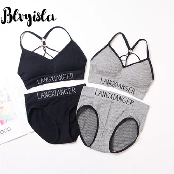 

Plus Size Bra set 90kg Overweight Women Gather Beautiful Back Underwear Triangle Underwear Two-piece set High Elastic Overall