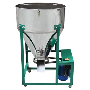 

Electric Stainless Steel Bucket 100KG Feed Mixer Grain Seed Mixer Powder Particle Mixing Machine Granular Color Mixing Machine