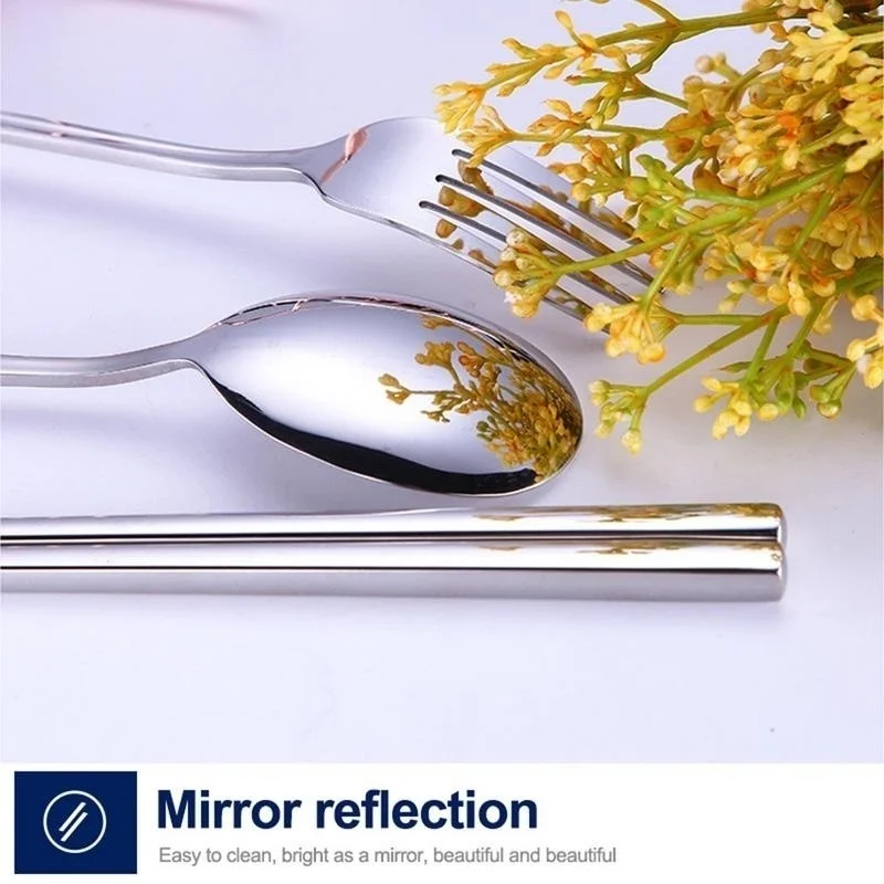 Набор столовых приборов из нержавеющей стали 304 5 шт.|Столовые сервизы| |