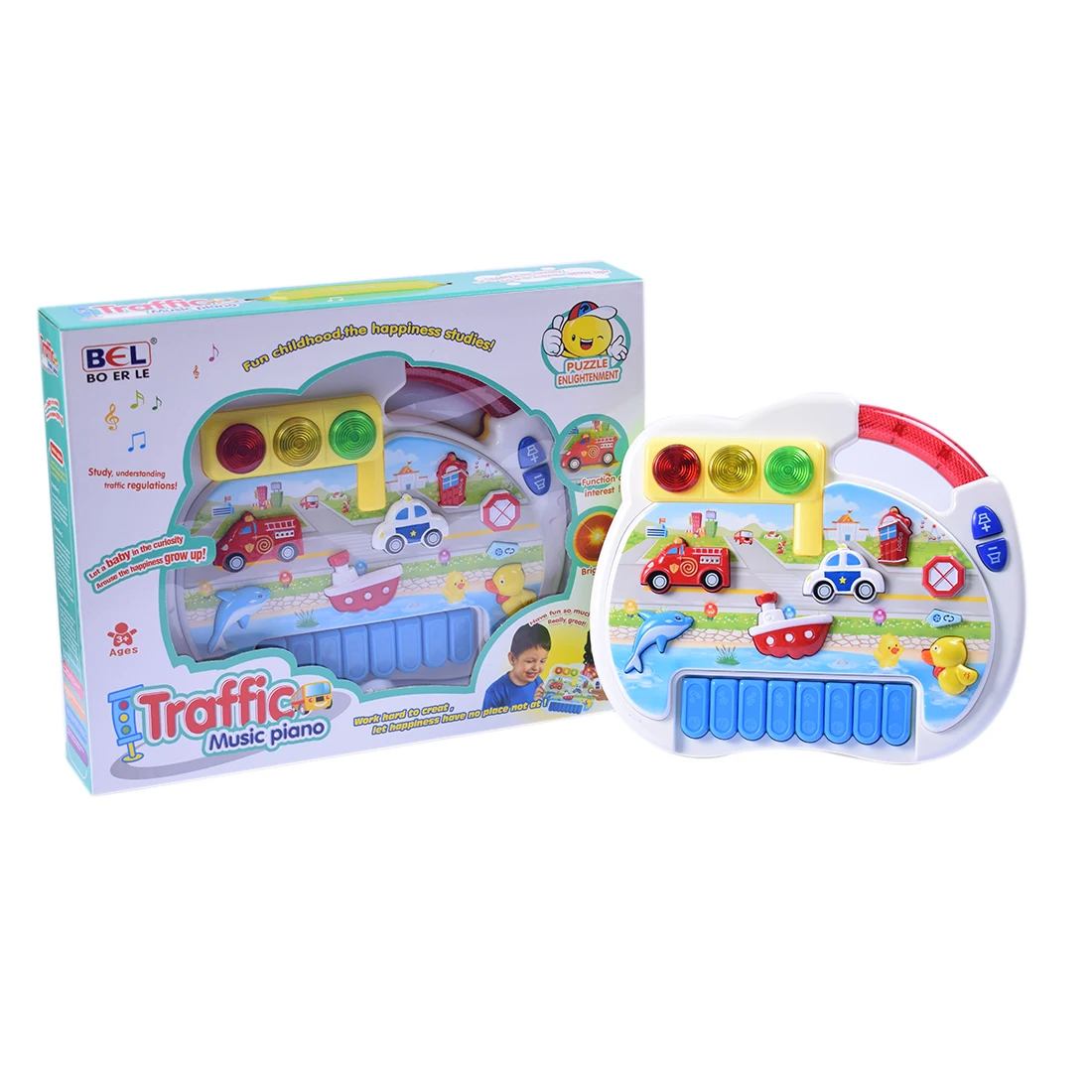 1 шт., детская музыкальная игрушка, обучающая движение, музыка, фортепиано-5039