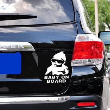 

Car Sticker 14*9CM BABY ON BOARD Funny Reflective Child Stickers for Lexus ES250 RX350 330 ES240 GS460 CT200H CT DS LX LS IS ES