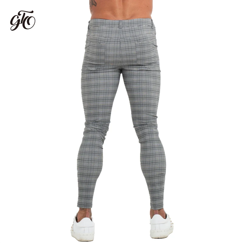 skinny fit grey chinos
