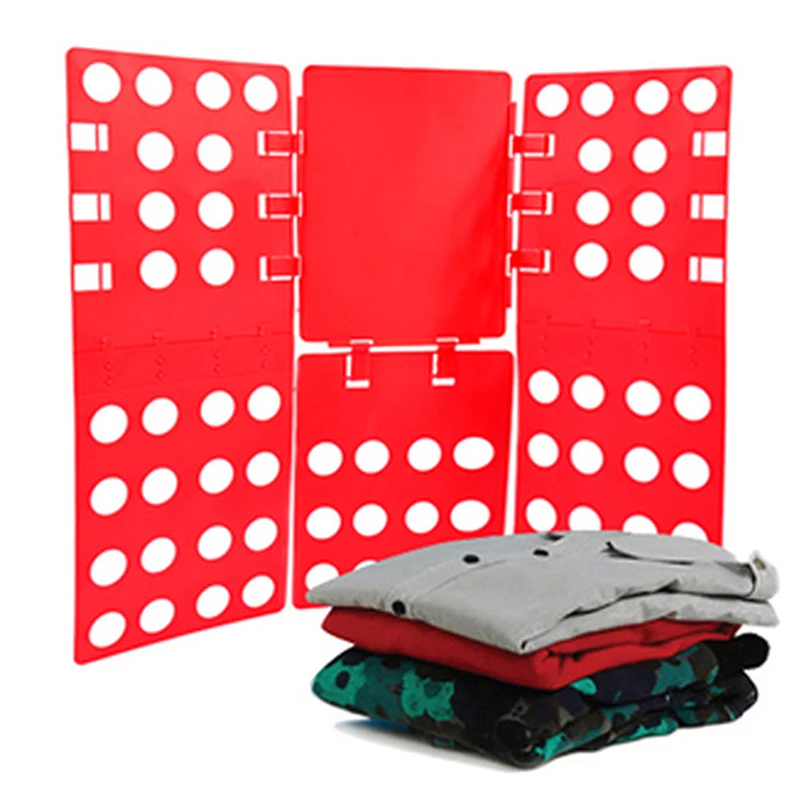 

Quick Household Magic Folding Board Clothes Holder Adult Clothes Folder Closet Organizer Clothing Folders Board Laundry Storage
