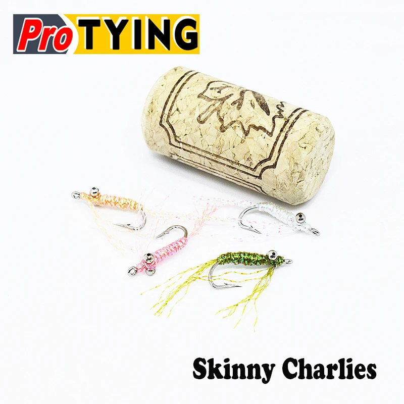 Consuader хит продаж 4 шт. кор. 8 # Greyling nymph Премиум Рыболовные Мухи из морской воды цвета