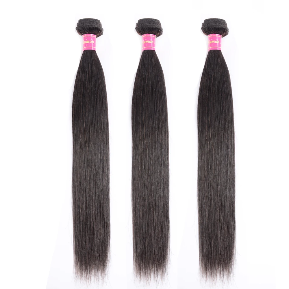

Jessenia Straight Hair Weave Bundles Malaysian Hair bundles Natural Color 100% Human Hair Extensions 8-26 Inch 4 bundles