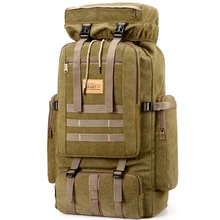 Высококачественная Мужская Уличная сумка для багажа, 50л, холщовый рюкзак для путешествий для мужчин и женщин, Водонепроницаемые многофункциональные рюкзаки для ноутбука 17,3, Mochil