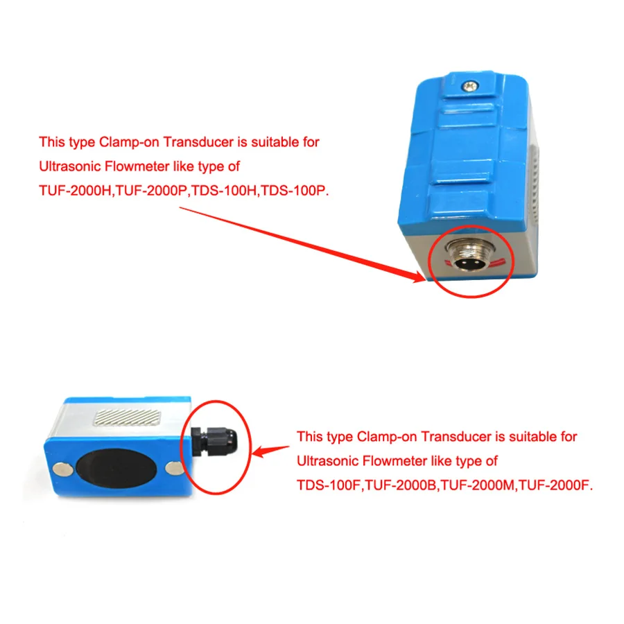 Sensor Ultrassônico do Medidor de Fluxo Acessórios do Transdutor Tuf2000m Tuf-2000b Ts-2 Dn15100 mm Tm1 Dn50700 Tl-1-ht Tc-1 - Image 5