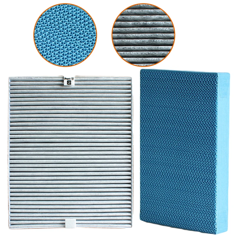 

2 pcs set Air Purifier AC4080 AC4081 High Efficiency Composite Filter + Humidifier Filter safe and non-toxic