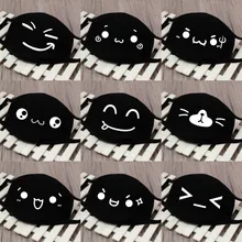 New mask cartoon cute print personality male and female students autumn winter riding dust-proof tanning cotton breathable