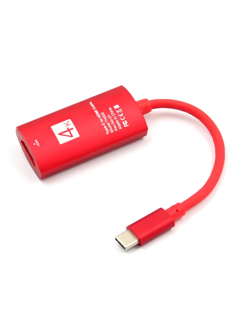 4K type C к ТВ HDMI кабель видеоадаптера преобразователь ТВЧ-сигналов для samsung Galaxy S10+ S9 S8 Plus Note 8 9 для Macbook PC для проектора
