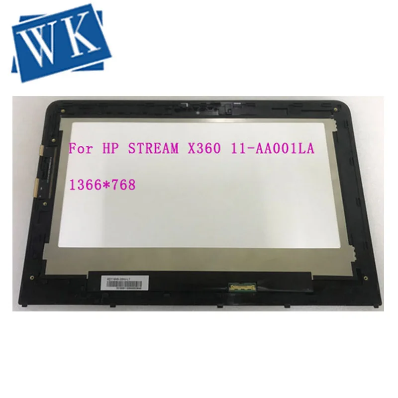 Для hp STREAM X360 11-AA001LA X6X63LA 906791-001 сборка ЖК-панель комплект сенсорный дигитайзер экран с рамкой ободок протестирован A
