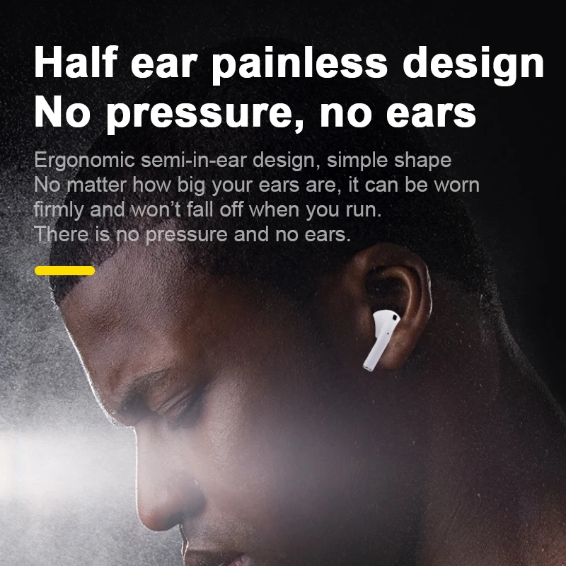 TWS Earbuds Gaming Auriculares Wireless Headphones Bluetooth Earphone Wireless BlueTooth Headset For Smartphone Sports Earbuds