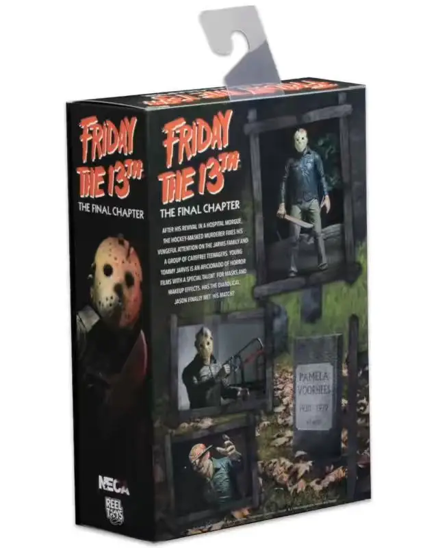 NECA Черная пятница Джейсон 6 Джейсон 30 юбилей 39714 Делюкс издание Мобильная фигурка в коробке