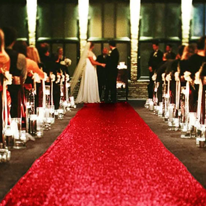 Wedding Carpet Red Carpet for Wedding Aisle Decoration Indoor and Outdoor Rugs Festival and Evening Celebrations Events Party