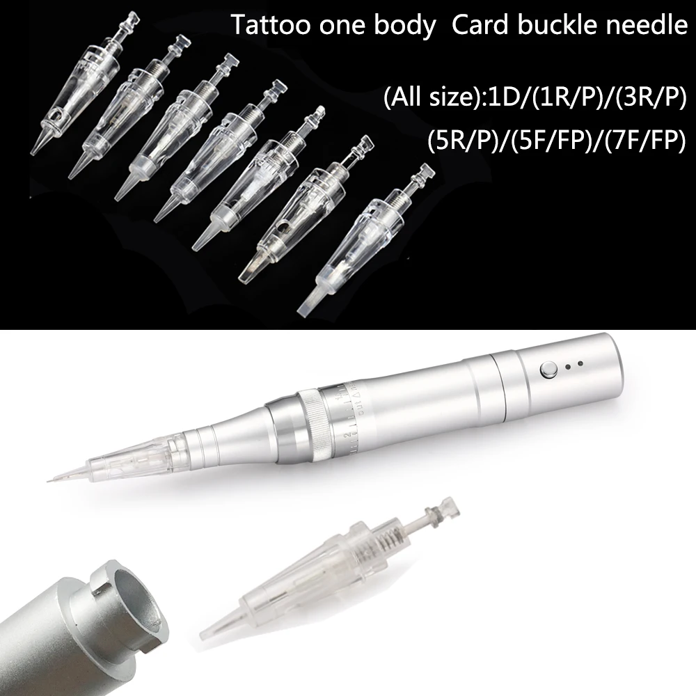 

professional Bayonet Cartridge Needle 1D 1R 2R 3R 3F 5R 5F 7R 7F Device Permanent Makeup eyebrow lip tattoo pen machine 20pcs