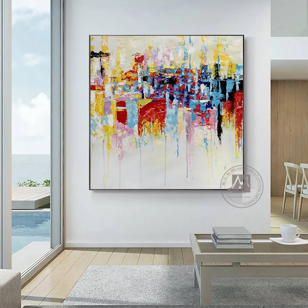 Günstige Vintage moderne kunstwerk ölgemälde auf leinwand handmade NICHT bild home deco cuadros decoracion dormitorio wohnzimmer