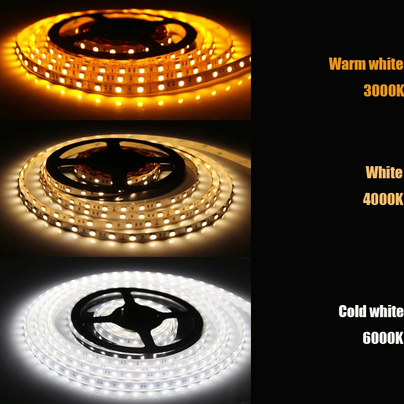Светодиодные ленты лампы 5050SMD 100 M RGB 60D DC12V Гибкая ленточная