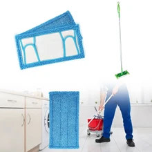  for Swiffer Sweeper Mop Cloths/Pads Microfiber Hardwood Floor Mop Pad Wet and Dry Flip Mop Washable Reusable 