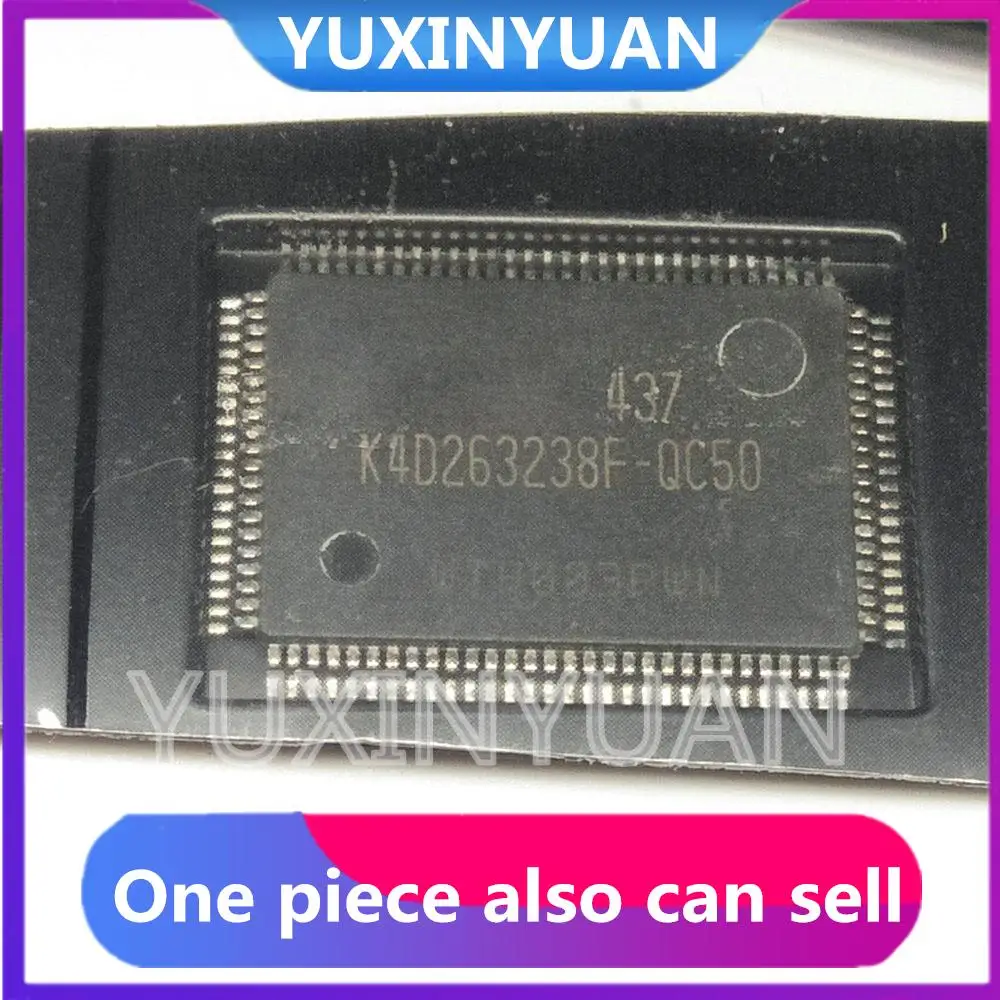 

10PCS/LOT K4D263238F-QC50 K4D263238F K4D263238 QFP QFP-100 IN STOCK