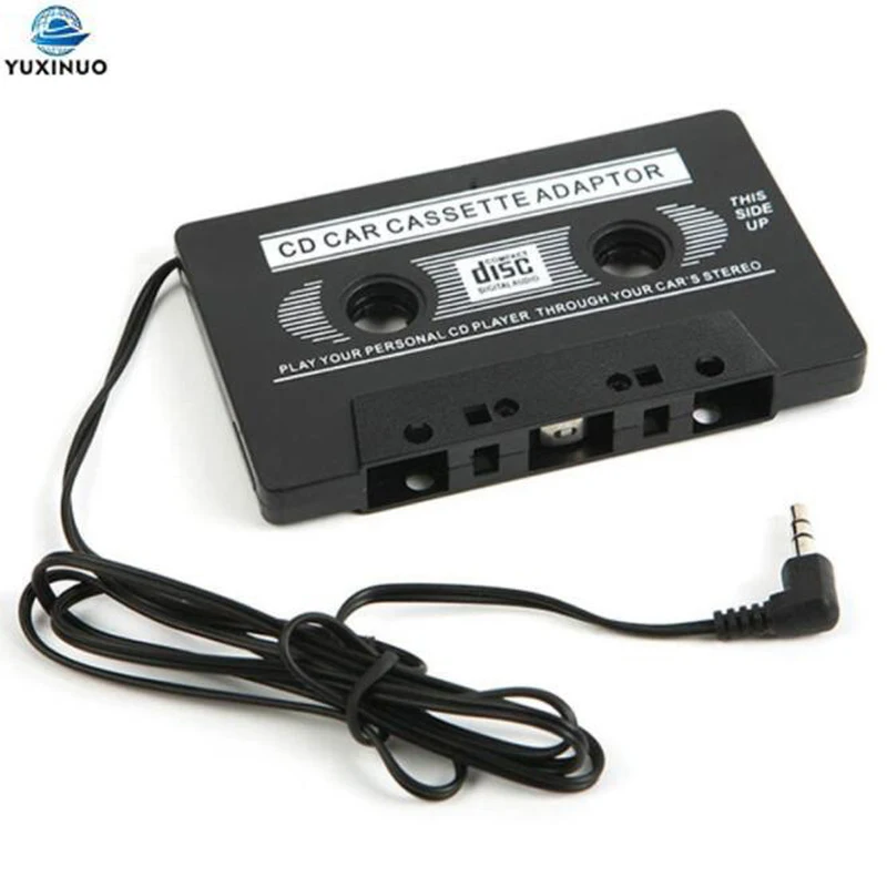 CD Car Tape Audio Cassette Adapter Mp3 Player Converter 3.5mm Jack Plug For iPod iPhone MP3 AUX Cable CD Player Drop Shipping shanling leather case for m0 mp3 player mini dap music player